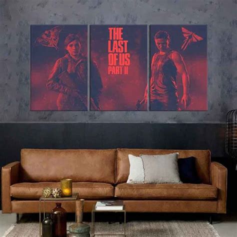 The Last Of Us Poster Wall Art The Last Of Us Print The Last Etsy