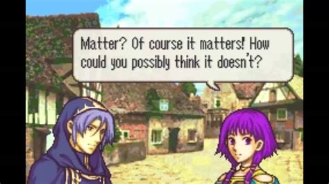 Fire Emblem The Sacred Stones Lute Knoll Support YouTube