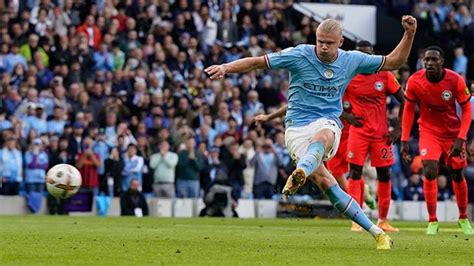 Manchester City Brighton 3 1 le résumé vidéo avec le doublé d Haaland