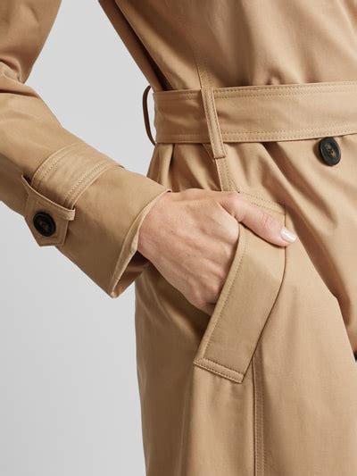 S Oliver Red Label Trenchcoat Mit Bindeg Rtel Sand Online Kaufen