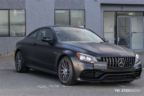 3m Vinyl Car Wraps In Richmond C63s Amg 2020 Matte Deep Black