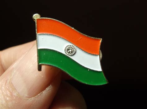 India Flag Pin