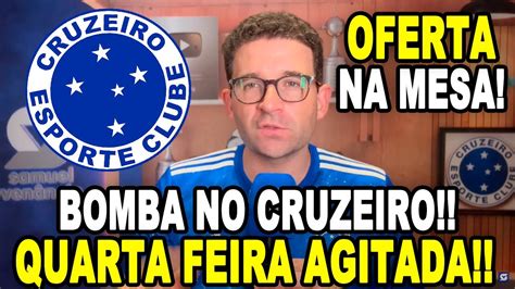 BOMBA NO CRUZEIRO NINGUÉM ESPERAVA MAS ACONTECEU NOTÍCIAS DO CRUZEIRO