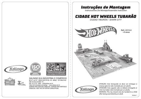 Playset Cidade Tubarão Hot Wheels Produtos Xalingo