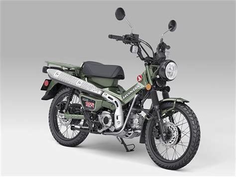 New Honda Trail Pearl Organic Green Motorcycles In