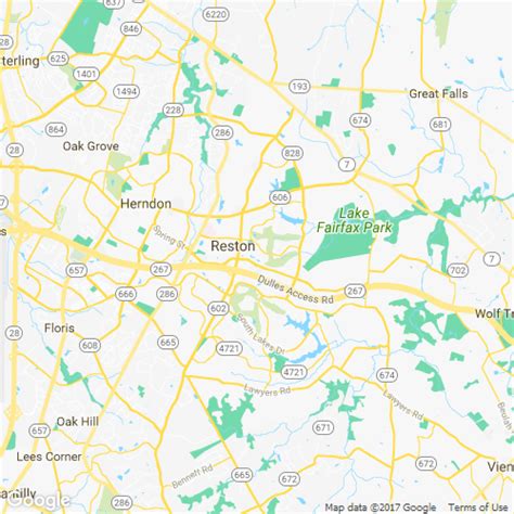 Reston Va Zip Code Map Map Of World