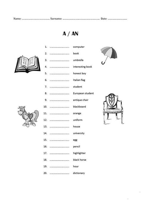 Exercise Worksheets A An K5 Worksheets English For Beginners English Grammar English Lessons