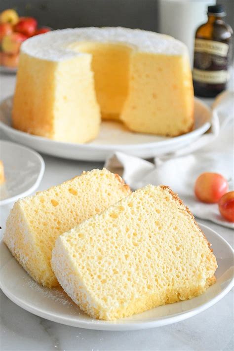 Vanilla Chiffon Cake Tips For The Perfect Chiffon Bake Foodelicacy