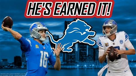 Detroit Lions Jared Goff Has Proven He Deserves New Deal Youtube