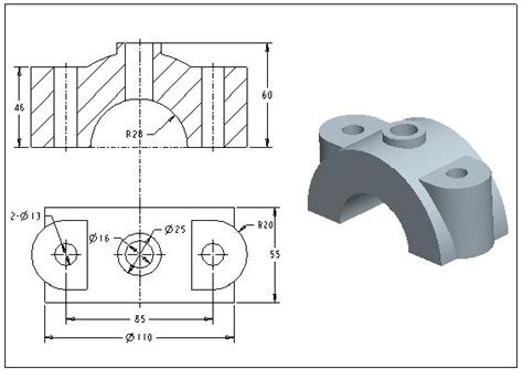 solidworks 3Dmax 三维建模练习题 word文档在线阅读与下载 文档网