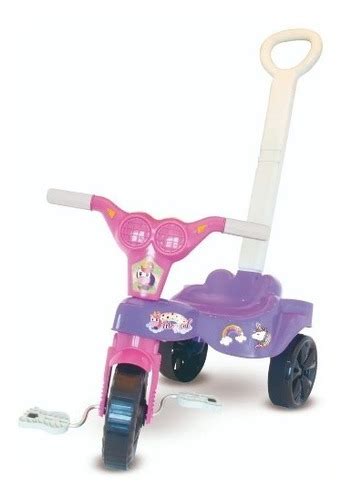 Triciclo Velotrol Motoca Infantil Menina Unic Rnio Parcelamento Sem