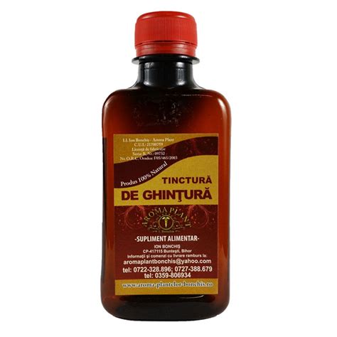 Tinctura De Ghintura 200ml Aroma Plant Plantini