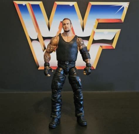 Wwe Mattel Elite American Badass Undertaker Wrestling Figure Excellent Condition Ebay