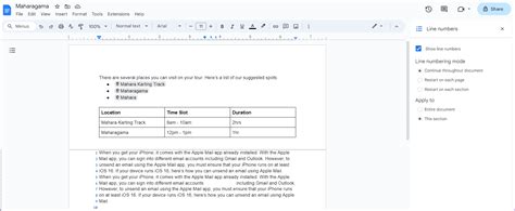 How To Add And Remove Line Numbers In Google Docs Guiding Tech