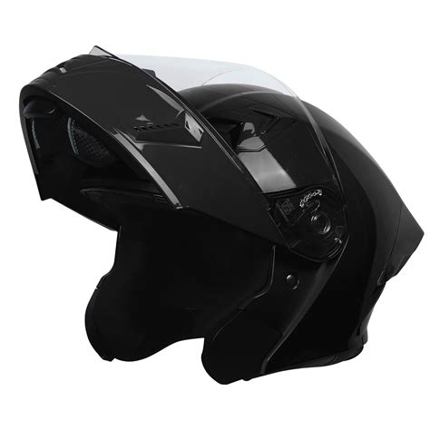 Steelbird SBA 20 7Wings ISI Certified Flip Up Helmet With Black Spoiler