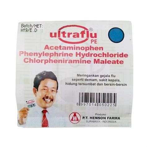 ULTRAFLU ISI 4 TABLET SIPLah