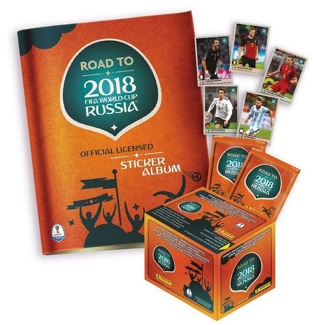 Rumbo Al Mundial Rusia 2018 Álbum 50 Sobres 250 Estampas 400 00