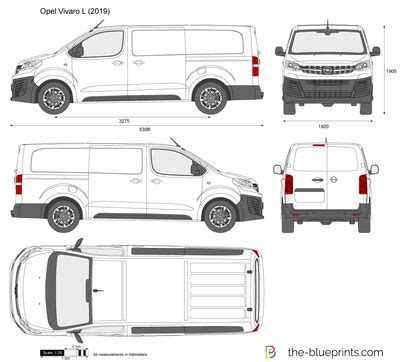 Opel Vivaro L Vector Drawing Opel Car Drawings Vinyl Graphics