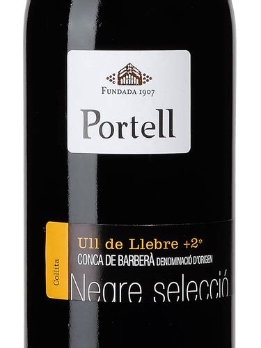 2017 Portell Vinícola de Sarral Negre Selecció Vivino United States