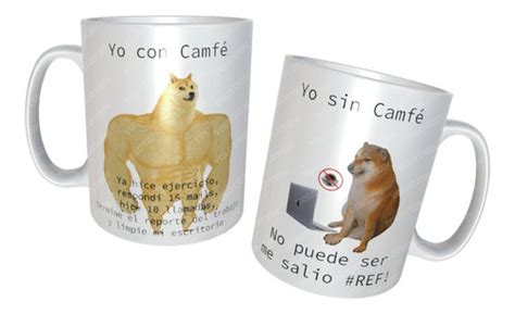 Taza Cheems Meme Excel Ref Con Caf Sin Caf M Meses Sin Intereses