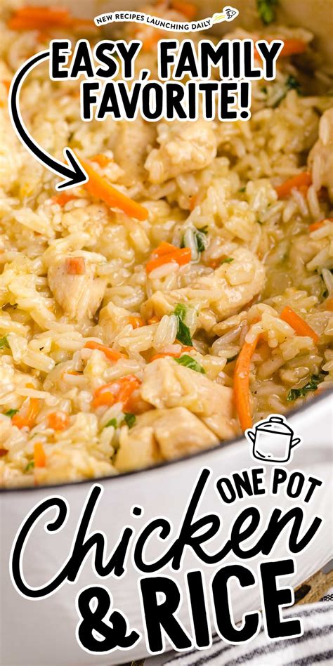 One Pot Chicken And Rice Recipe Spaceships And Laser Beams