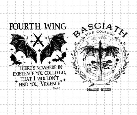 Fourth Wing Png, Fourth Wing Dragon Rider Shirt, Rebecca Yar | Inspire ...