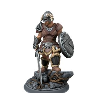 Dragonborn Made With Hero Forge