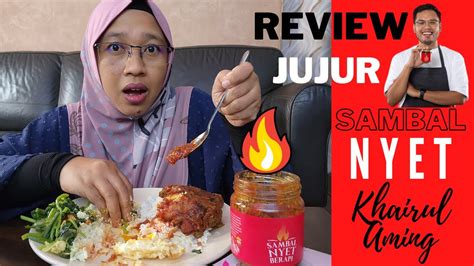 REVIEW MAKAN SAMBAL NYET BERAPI KHAIRUL AMING SAMPAI TERSEDU SEDU