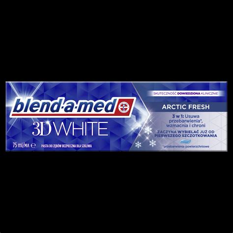 Blend A Med 3d White Arctic Fresh Pasta Do Zebów Oral B