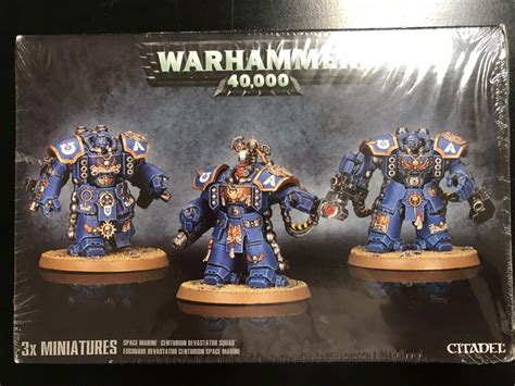 Warhammer 40k Space Marine Centurion Devastator Squad Nib Citadel