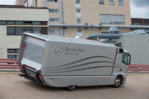 Mercedes Benz Actros Aerodynamic Rigid Truck Concept Vehicles