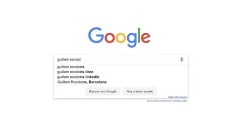 Ahora alguien en algún lugar está buscando tu nombre en Google