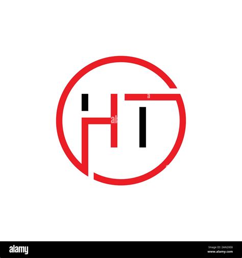 Lettre Ht Logo Banque D Images D Tour Es Alamy