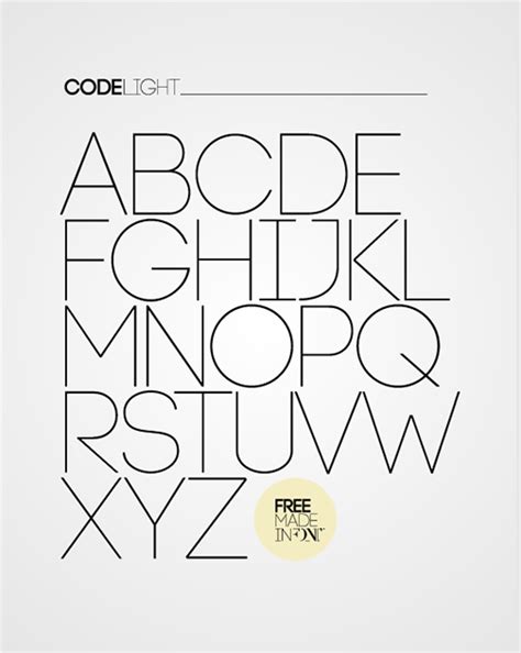 code  font behance