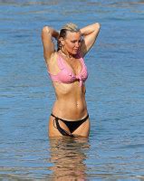 SWIMWEAR Caprice Bourret Shows Off Her Incredible Bikini Body On Holiday In Ibiza