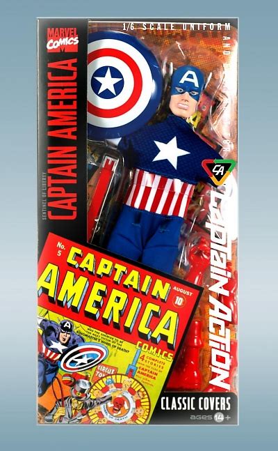 Round 2 Corp Part Replacement Offered For Classic Cover Captain America Costume Set