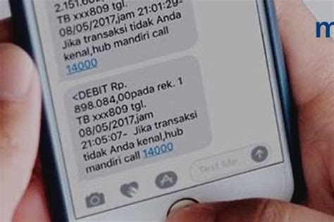 Contoh Sms Banking Bca Koleksi Gambar