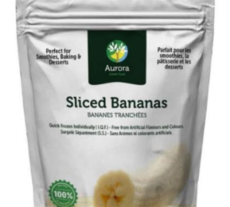 Banano Congelado Iqf Aurora Green Food Sas Colombian B B Marketplace