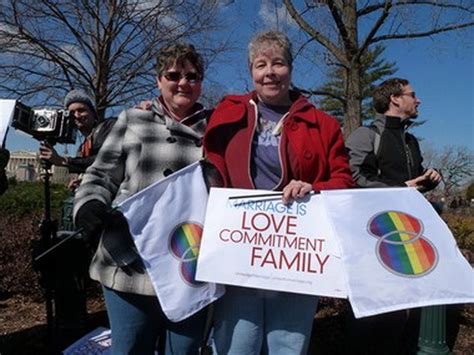 Ohioans Gather At U S Supreme Court To Express Same Sex Marriage Views