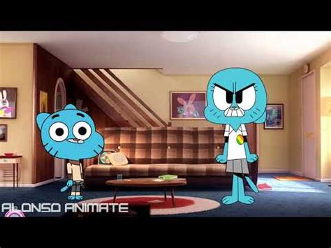 Gumball Le cambiar la voz a su mamá y es Castigado YouTube