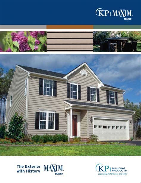 Kp Vinyl Siding Product Guides Kp Vinyl Siding