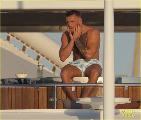 Conor McGregor Rubs Lemon Juice All Over Himself During A Yacht Day In