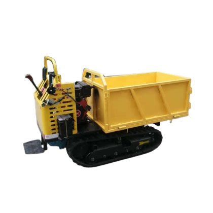 800Kg Load Capacity Gasoline Engine Powered Rubber Track Mini Cart