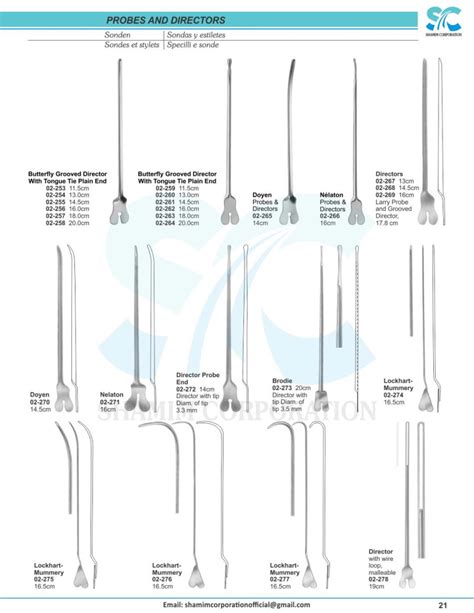 Trocars Suction Tubes Needle Probes Welcome To Shamim Corporation