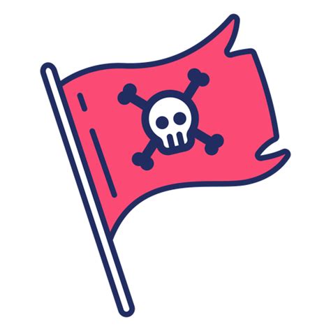 Cute Pirate Flag Transparent Png And Svg Vector File