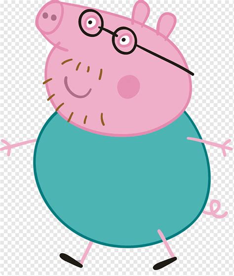 Peppa Pig personagem papai porco mamãe porco criança pai PEPPA PIG