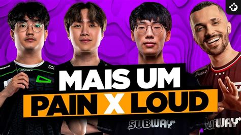 TEREMOS PAIN E LOUD COMO VAI SER ESQUENTA CBLOL YouTube