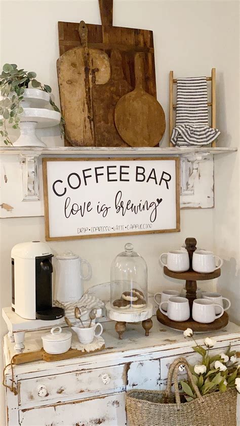 Coffee Bar Love is Brewing Sign Coffee Sign Love Gift - Etsy