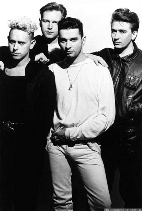 Depeche Mode Dave Gahan Martin Gore Andy Fletcher Alan Wilder Depeche