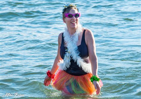 Brave Souls Jumped Into Okanagan Lake Sunday For The Annual Polar Bear